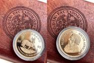 World Coins - Krugerrand 2002 Mintmark Basel World Money Fair 1oz Proof Gold