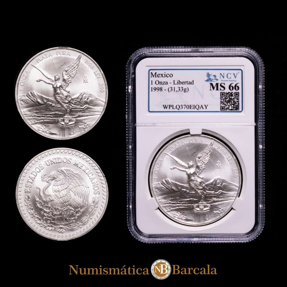 1998 Mexico 1 oz Libertad 【公式通販】