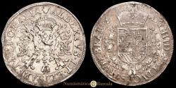 World Coins - Spanish Netherlands - Albert and Isabel. Patagon (27.6g). Antwerp. 1616. DV-4433. Choice VF. Excellent condition.