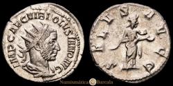 Ancient Coins - VOLUSIAN (251-253). Antoninianus. Rome. RIC 184. Grade: XF. Weight: 3.08 g. Diameter: 21 mm.