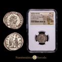 Ancient Coins - Gallienus. Antoninianus. 256-260 AD. Samosata. (RIC V 447). (MIR 1684m). (3.06 g). VF. Encapsulated by NGC as MS, Strike 5/5, Surface 4/5.