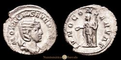 Ancient Coins - Otacilla Severa. Antoninianus. (2.98 g.). Antioch. 246-248 AD. RIC 127. Choice Extremely Fine. Traces of original mint luster. Reverse: IVNO CONSERVAT