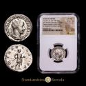 Ancient Coins - Gordian III (238-244) - Silver Antoninianus (Rome 241-243 AD, 5.34 g, 22.4 mm). (RIC 93). Original luster. Encapsulated by NGC as AU Strike: 5/5 Surface: 4/5.