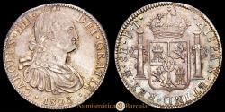 World Coins - Charles IV. 8 Reales. 1803. Mexico. Assayer F.T. KM-109. XF