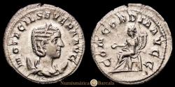 Ancient Coins - Rome - Otacilla Severa. Antoninianus. (3.68 g.). Rome. 246-248 AD. RIC IV 125c. Extremely fine.