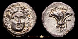 Ancient Coins - Ancient Greece - Rhodes. Didrachm. (32.56 grams. 16.2mm). Rhodes. SNG Keckman 795. Price: Larissa pl. LV, 247. UNC.