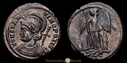 Ancient Coins - Constantine I. Lugdunum, 333-334 AD. CONSTANTINOPOLIS. RIC VII 266. (2.19 g, 17 mm). Choice Extremely Fine.