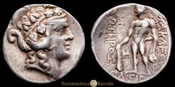 Ancient Coins - THRACE. Thasos. Tetradrachm (circa 148-90/80 BC). HGC 6, 359. (16.49 g. 31 mm). Very Fine.