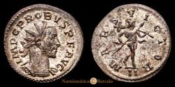 Ancient Coins - Probus. Antoninianus. (3.45 g.). Lugdunum. 276-282 A.D. RIC 38. UNC. Rare in this state of preservation.