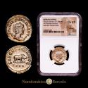 Ancient Coins - Otacilla Severa. Antoninianus. Rome, 248 AD. SAECVLARES AVGG / IIII. RIC IV 116b. Encapsulated by NGC as Ch XF.
