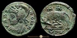 Ancient Coins - Constantine I. Follis. (2.82 g.). Lugdunum. 332 A.D. RIC 257.