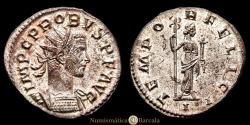 Ancient Coins - Probus. Billon Antoninianus. (3.86 g. 22 mm). Lugdunum. (276-278 AD). RIC-5/104.