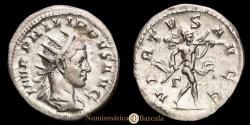 Ancient Coins - Philip II. Silver Antoninianus (4.14 g.). Rome, 248 AD. RIC 223. Choice Extremely Fine.