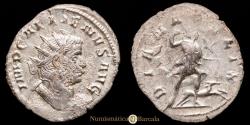 Ancient Coins - Gallienus. Antoninianus. (3.09 g.). Mediolanum, 258-260 A.D. DIANA FELIX. RIC 380. Choice VF.