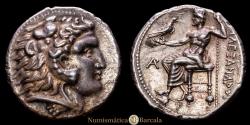 Ancient Coins - PTOLEMAIC KINGDOM, Ptolemy I Soter (as Satrap), struck in the name and types of Alexander III the Great. Tetradrachm. (AR 17.00g/26mm). 320-315 BC, Arados. Choice EF.