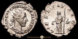 Ancient Coins - Trebonianus Gallus. Antoninianus. 252-253 AD Rome. (RIC IV 38). Silver. 3.19 grams. Choice VF.