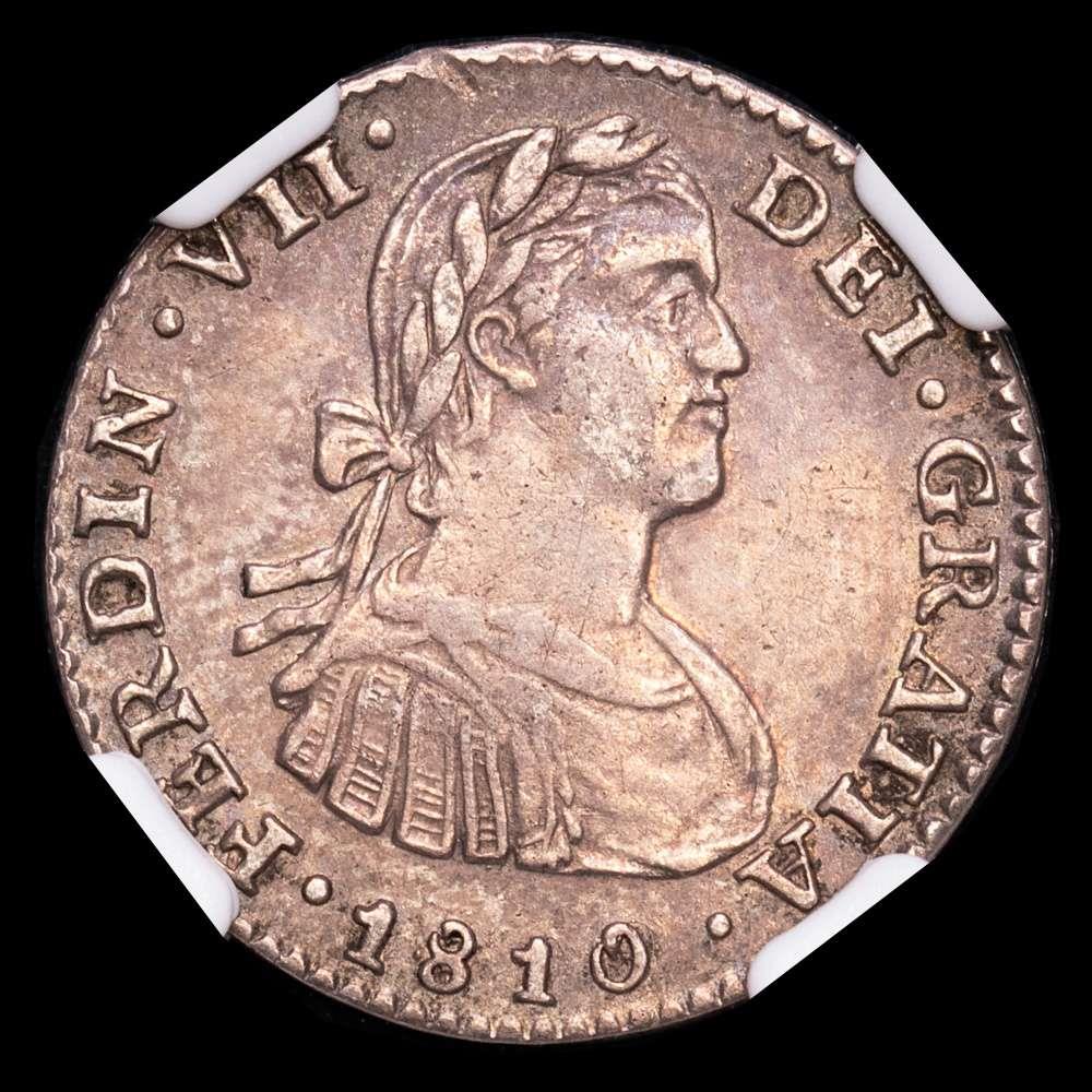 Ferdinand VII (1808-1833). 1 real. 1810/09. Mexico. TH. (Cal-601
