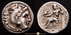 Ancient Coins - Alexander III 'the Great' (336-323 BC). Drachm. Lampsakos. Price 1372. 4.21 g. 17 mm. EF.