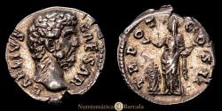 Ancient Coins - Aelius. Denarius. 137 AD Rome. (RIC-II 3.2644). (BMCRE-972). (RSC-53). Ag. 3.27 grams. Beautiful portrait. Choice Extremely Fine.