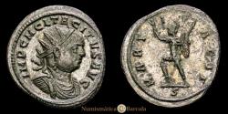 Ancient Coins - Tacitus. Antoninianus. (3.38 g.). Rome. 275-276 A.D. RIC-145. VF+. R: MARTI PACIF