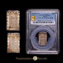 World Coins - Japan Japanese Feudal Domains 1859 - 1868 1 Bu Gin (Ansei) Silver (.873) 8.62g. Encapsulated by PCGS as MS 63. C 16a JNDA 09-52.