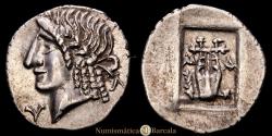 Ancient Coins - LYCIA, MASIKYTOS. AR Hemidrachm, after 18 BC; 2.04 g. Müseler XI, 53; RPC online 3312 d. In excellent state of preservation. Very beautiful. Choice EF. Rare.