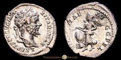Ancient Coins - Septimius Severus. Denarius. (2.89 g.). Rome. 193-211 AD. RIC IV 1443. Choice Extremely Fine.