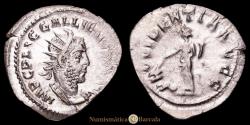 Ancient Coins - Gallienus. Antoninianus. (2.9 g.). Rome. 255-256 A.D. RIC-159. Choice VF. R: PROVIDENTIA AVG