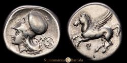 Ancient Coins - Greece - Corinth. Stater. (8.35 g.). 350-306 B.C. Lau-1065b. VF.