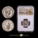 Ancient Coins - Gordian III, Roman Empire. 238-244 AD. Silver Antoninianus (22 mm, 5.86 g, 11 h). Rome mint. RIC IV 6. Encapsulated by NGC as Ch AU Strike: 5/5 Surface: 4/5.