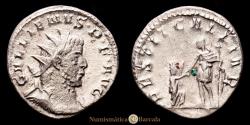 Ancient Coins - Gallienus. Antoninianus. (3.28 g.). Rome. 253-268 AD. MIR-879-D. EF.