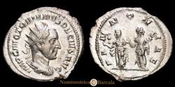 Ancient Coins - Trajan Decius. Antoninianus. Rome, 250-251 AD. RIC 21b. XF
