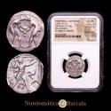 Ancient Coins - Pamphylia. Aspendos. Stater (10.77 g.) 380-325 B.C. Encapsulated by NGC Ch VF.