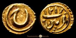 World Coins - India - Mysore Kingdom. Gold Fanam. (0.31 g.). AH 1218. KM # α 128-1. UNC. Mauludi era. Tipu Sultan - Patan