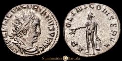 Ancient Coins - VALERIAN I (253-260). Antoninianus. Rome. MIR 42d. Choice Extremely Fine. Weight: 3.04 g. Diameter: 20 mm. A very fine and attractive specimen.