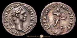 Ancient Coins - Domitian. Denarius. 92-93 A.D. Rome. (RIC-II 1.740). (BMCRE-202). (RSC-281). Silver. 2.78 g. Beautiful patina. XF.