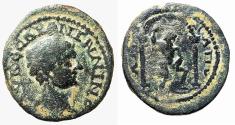 Ancient Coins - Elagabalus .218-22AD.Decapolis.Rabbathmoba. AE
