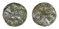 Ancient Coins - Aethelred II The Unready AD 978-1016 Silver Penny Helmet type Winchester