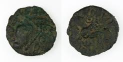 Ancient Coins - Catuvellauni Addedomaros 45-25 BC Solar Flower Bronze Unit