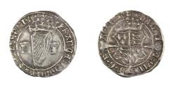Ancient Coins - Ireland Henry VIII AD 1509-1547 Silver Groat, Jane Seymour