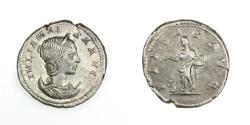 Ancient Coins - Julia Maesa Grandmother of Elagabalus 218-222AD Silver Antoninianus, Rome mint