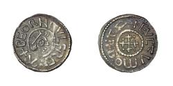 Ancient Coins - Kings Of Mercia Beornwulf AD 823-825 Silver Penny Group 2 Portrait London mint Extremely Rare