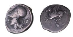 Ancient Coins - Corinthia Corinth 350-285 BC Silver Stater