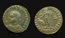 Ancient Coins - Licinius II, Antioch Mint, Imperial Mantle with Jupiter reverse, Spectacular Portrait!
