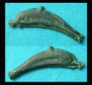 Ancient Coins - Thrace, Olbia, Cast Dolphin Money, c. 550-500 BC, Iconic!