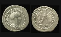 Ancient Coins - Syria, Gordian III, AR Tetradrachm, Eagle reverse