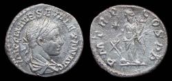 Ancient Coins - Severus Alexander, Denarius, Fortuna reverse, Antioch Mint!