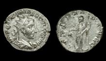 Ancient Coins - Trebonianus Gallus, Antoninianus, Liberty reverse