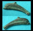 Ancient Coins - Thrace, Olbia, Cast Dolphin Money, c. 550-500 BC, Iconic!