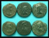 Ancient Coins - Kingdom of Bosporus, Thothorses & Diocletian Trio, Sequential Year Dates!